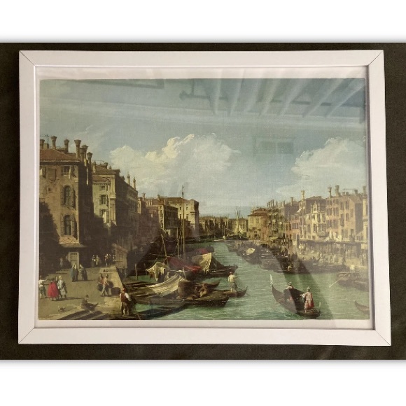 Canal Near Rialto Bridge, Venice Canaletto Repro,The Plains Of Heaven,Two Prints - Picture 9 of 10